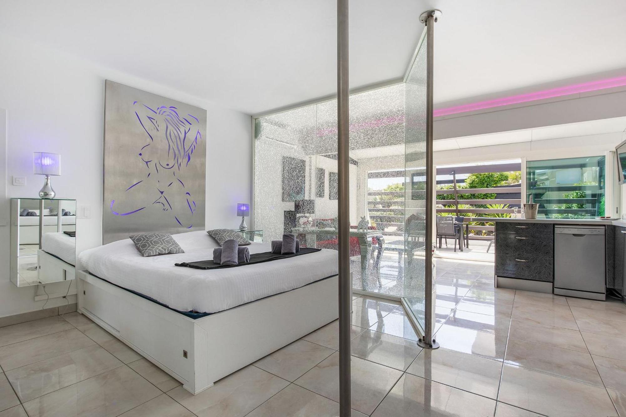 אגדה Village Naturiste R4N - La Villa Shimmer Luxe מראה חיצוני תמונה